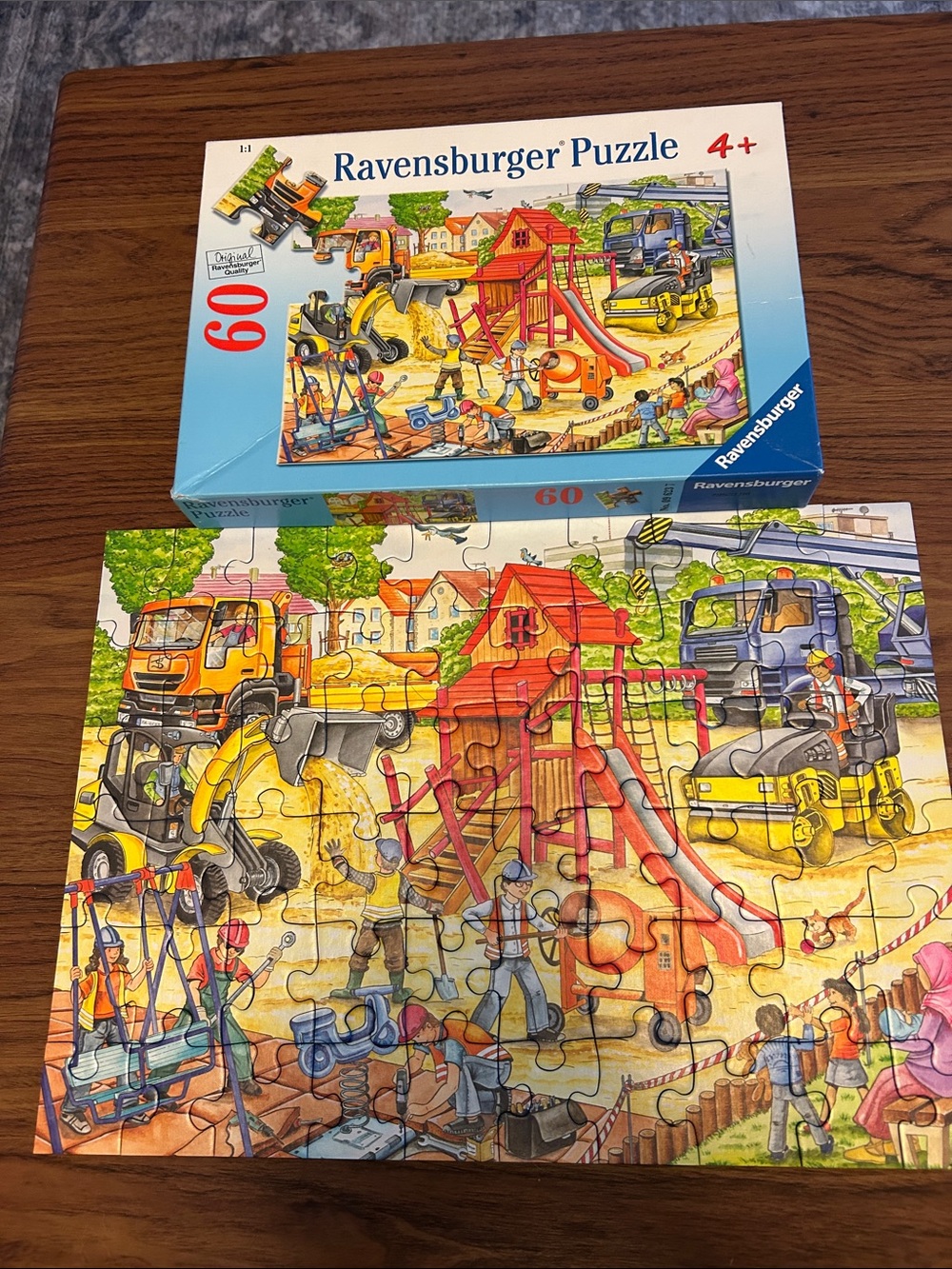 Ravensburger Construction Playground Puzzle 60 pieces ages 4+